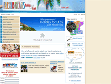 Tablet Screenshot of flexibreaks.co.za